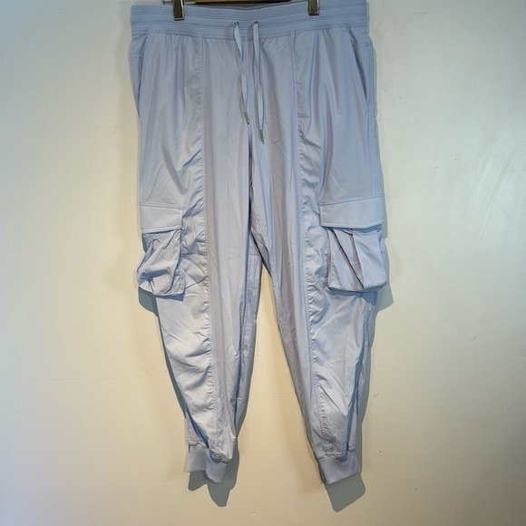 lululemon athletica Pants - Lululemon Dance Studio Relaxed-Fit Mid-Rise Cargo Jogger windmill colour sizeXL